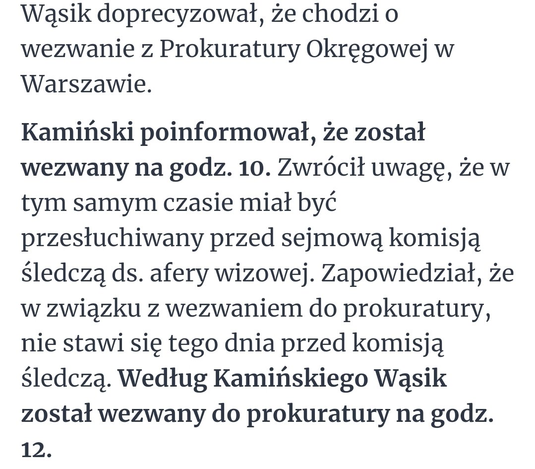 Czy prokuratura sabotuje komisje śledczą? Dlaczego te dwa organy wymyślily sobie, że przesłuchają tę samą osobę o tej samej godzinie.