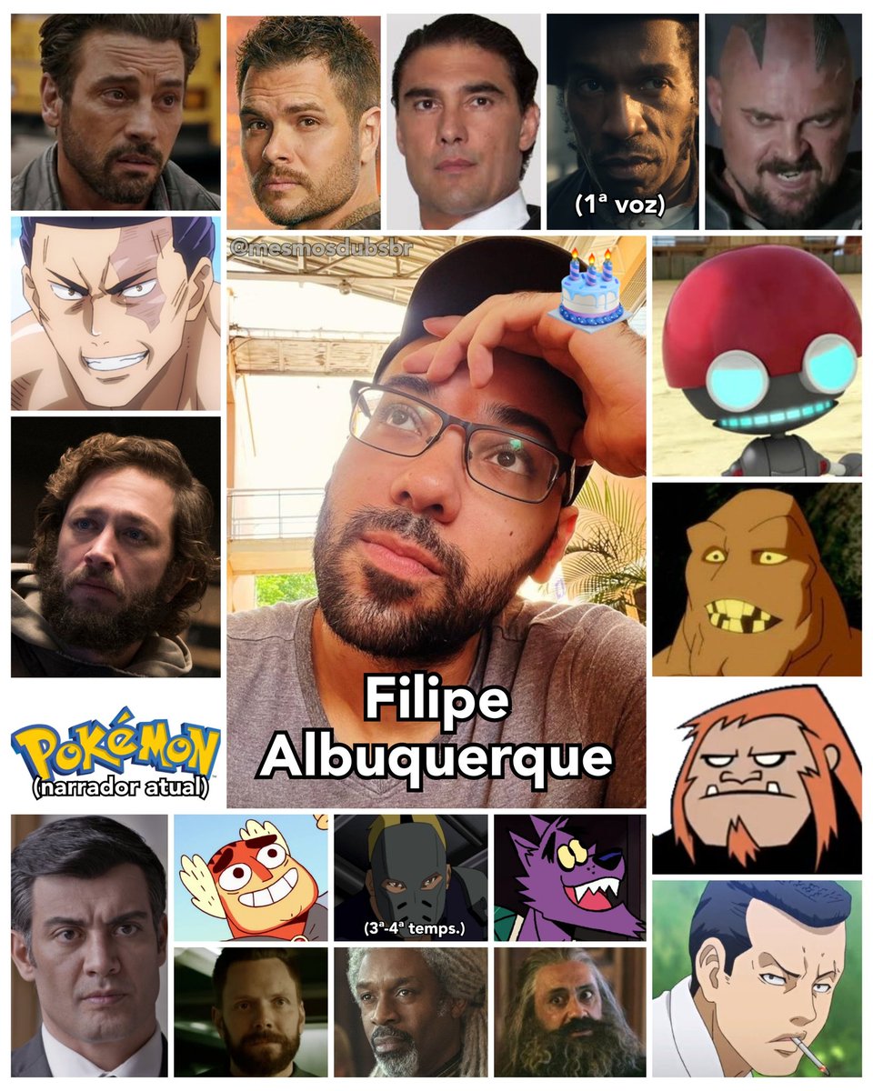 Personagens Com os Mesmos Dubladores! tweet media