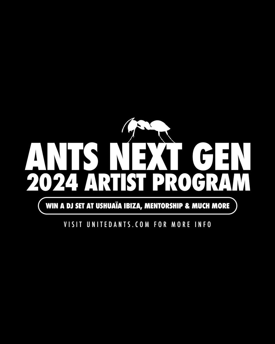 Calling out all future stars. Enter your finest 30-35-minute DJ mix for a chance to play at Ushuaïa Ibiza this summer. You'd also receive industry mentoring from our industry experts, and gifts from our esteemed brand partners. Learn more: l.unitedants.com/quBTx0 @UNITEDANTS