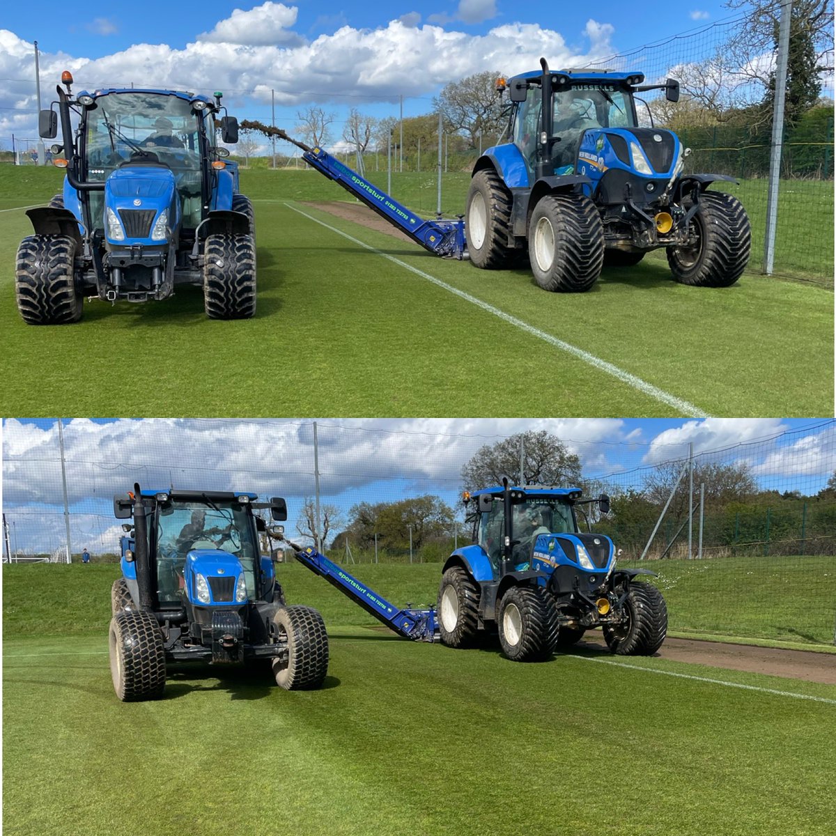 Blue skis , blue tractors and that time of year again, nothing better than some training ground stuff before the end of the season ⁦@dcfcofficial⁩ ⁦@Tommopj1985⁩ ⁦@Talbot_Ed⁩ ⁦@TurfBusiness⁩ ⁦@CampeyTurfCare⁩ ⁦@dcfcacademy⁩ ⚽️