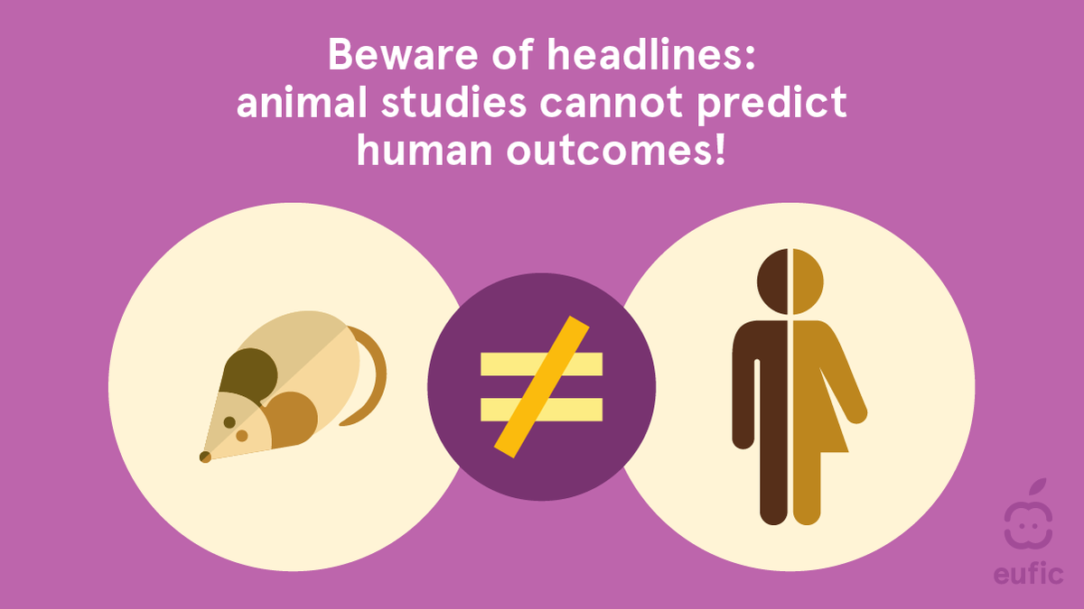 📌 Friendly reminder: #AnimalStudies can provide valuable insights but do not always translate to human outcomes. Take this type of research with a grain of salt and prioritise human trials for more certainty.