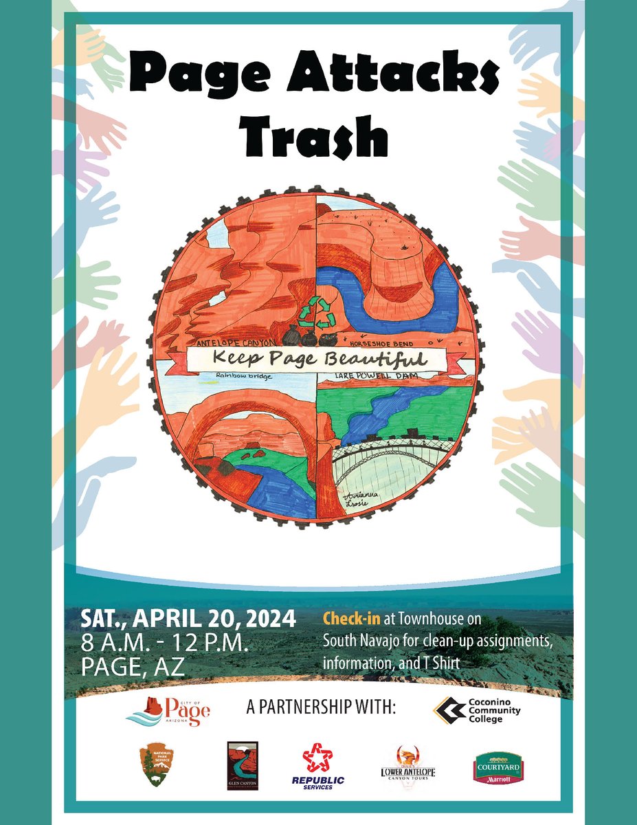 Page Attacks Trash is this Saturday! Please join us and check in at 8am in the Townhouse for information and a t-shirt.