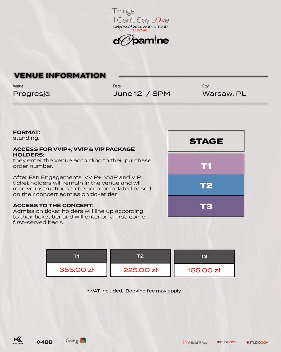 Italian and Polish #lyOn - check out venue info for the ❤️ OnlyOneOf 2024 World Tour - dOpamine ❤️ in Italy and Warsaw! If you have any questions please email info@kineticvibe.net or DM us. #OnlyOneOf #온리원오브 #OOOWorldTour2024 #OnlyOneOfWorldTour2024