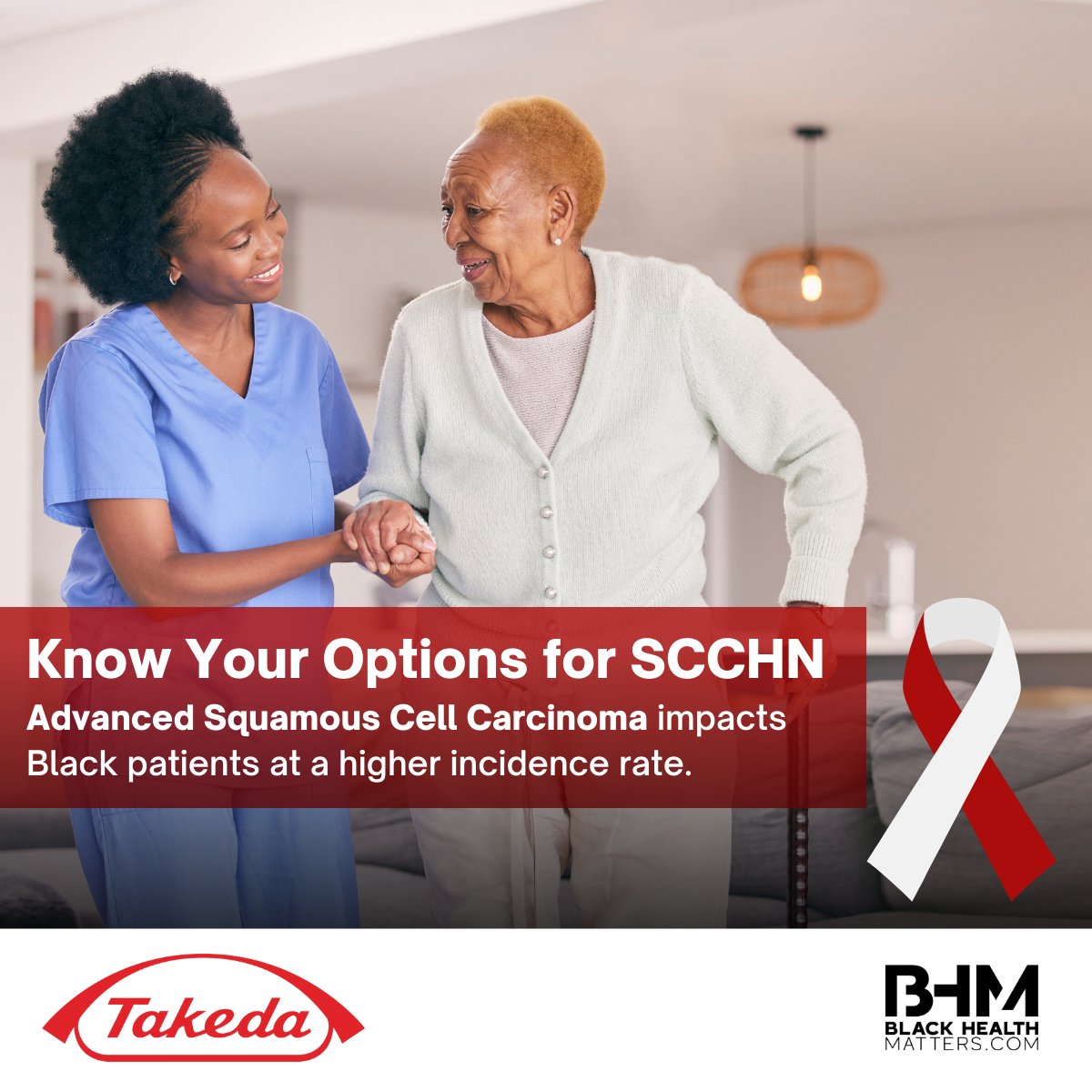 Did you know that Black patients are reported to have a higher incidence of advanced disease and increased mortality from squamous cell carcinoma of the head and neck. Protect yourself & find better treatment approaches through clinical trials. Learn more bit.ly/3HbmJUU