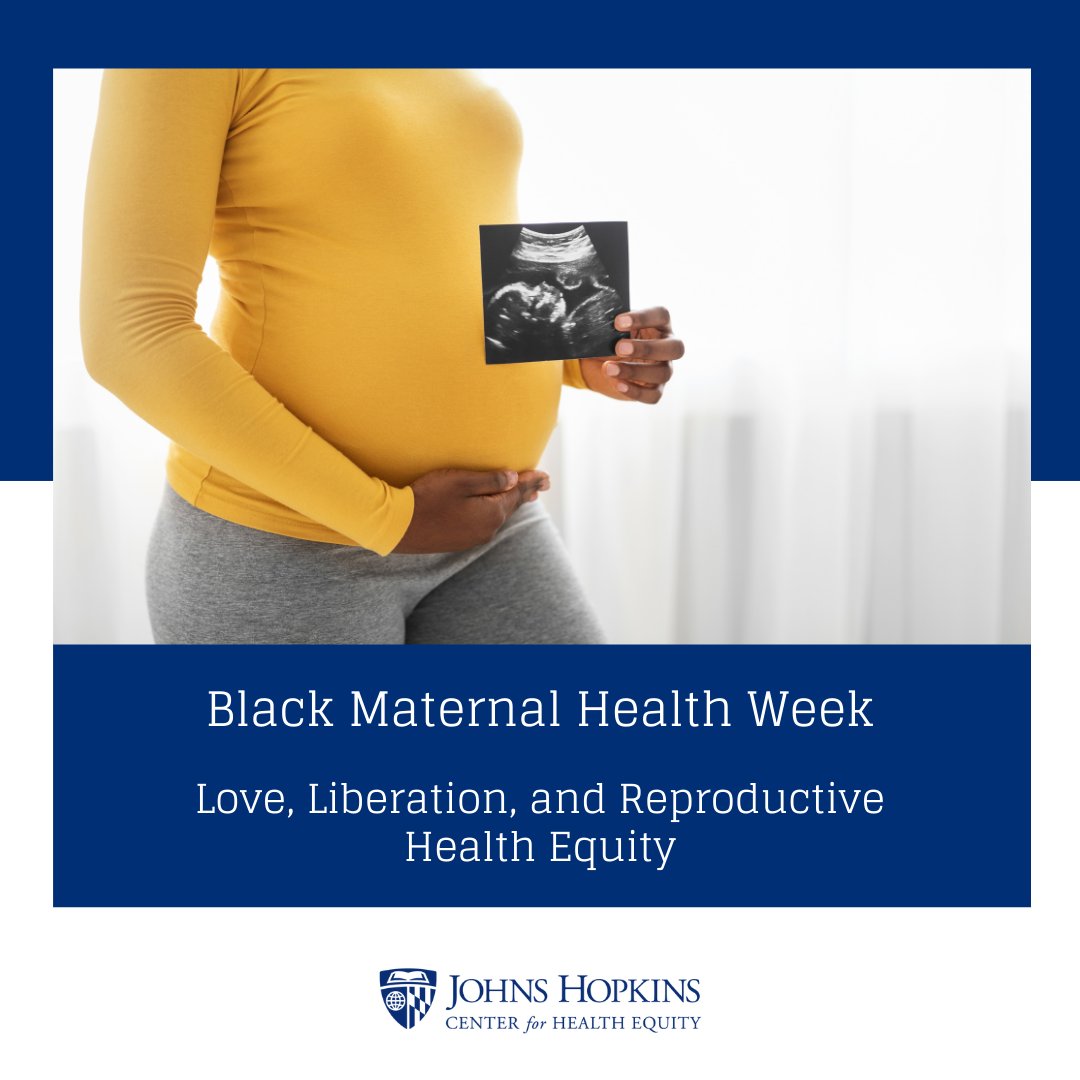 It's #BlackMaternalHealthWeek! Did you know that, in the US, Black women are 2-3 times more likely to die from pregnancy complications than white women?
Learn more about #MaternalHealthDisparities from our September 2022 Jam Session speaker, @DrChelleMD
▶️ loom.ly/pdXNyp4