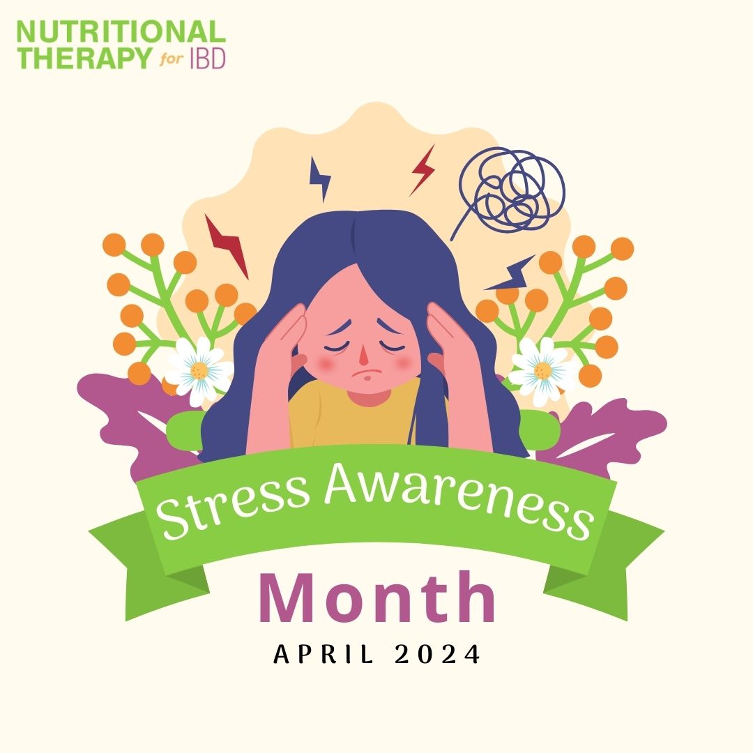 Let's break the stigma this Stress Awareness Month, especially for those battling with IBD. Living with an inflammatory bowel disease can be tough. Let's spread awareness, support, and understanding. #IBDAwareness #Crohns #UC #IBDnutrition