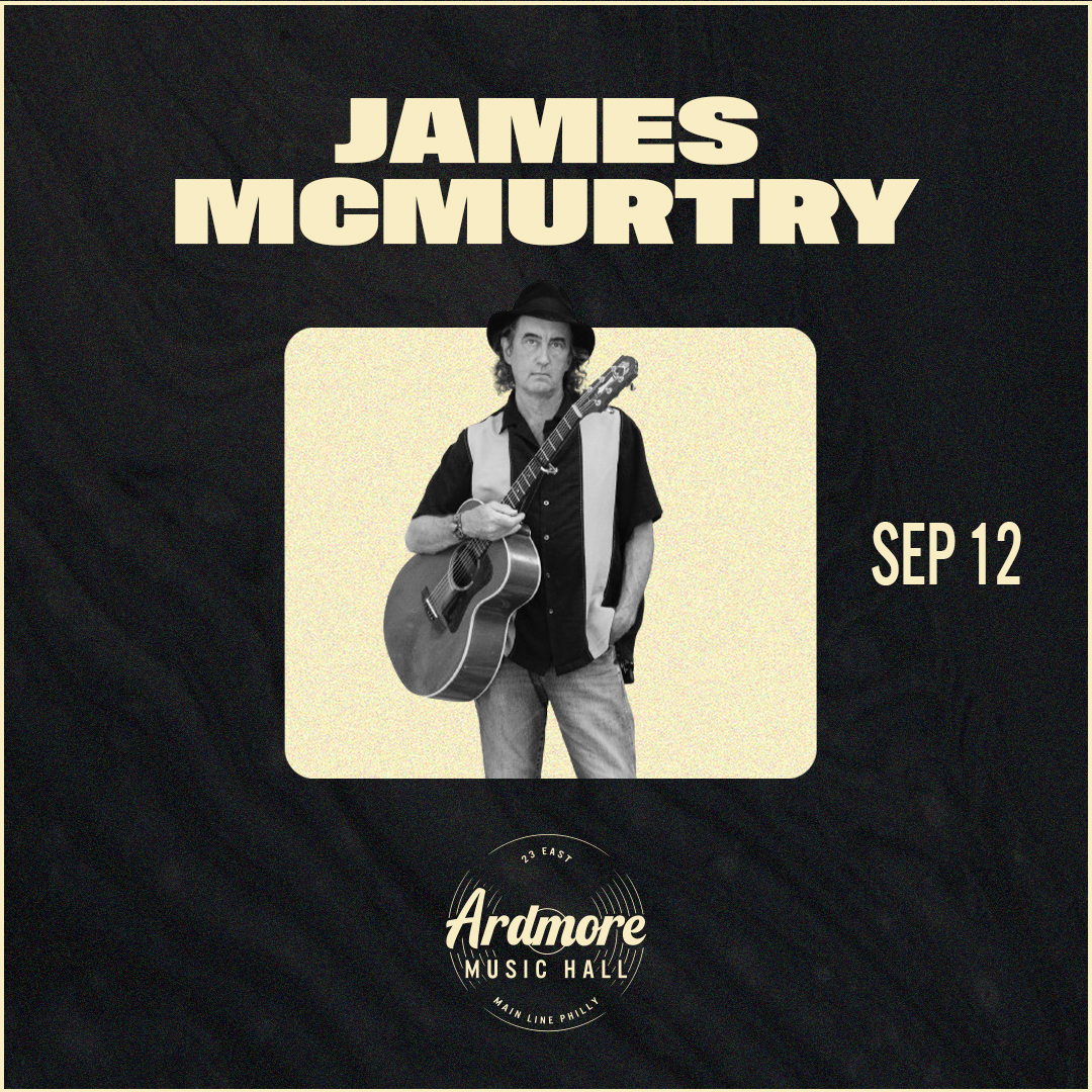 ON SALE FRIDAY 🌾💧 Accomplished Americana storyteller @JamesMcMurtry is headed back to Philly's Main Line for a September showing 🎟️ bit.ly/JamesMcMurtry_…