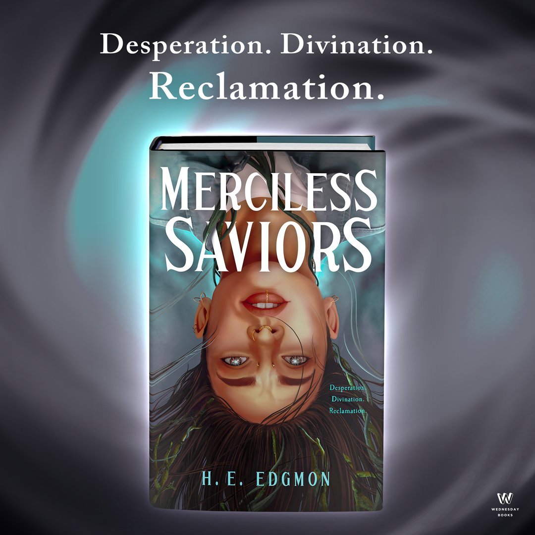 MERCILESS SAVIORS by H.E. Edgmon, the sequel to Godly Heathens, is on sale today! The Ouroboros duology is a contemporary fantasy in which a teen, Gem, finds out they’re a reincarnated god from another world. 🖤 Order your copy now! read.macmillan.com/lp/merciless-s…