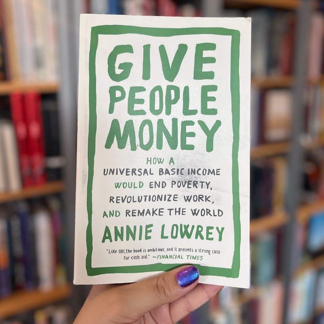 Now that Tax Day is over, maybe it's a good time to discuss universal basic income... Check out #GivePeopleMoney by economics writer Annie Lowrey