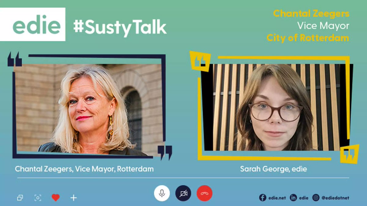 Do you have a minute? Check out the latest podcast episode from SustyTalk by @edie, featuring Vice Mayor of Rotterdam, @ChantalZeegers Listen and learn more about the energy transitions in Rotterdam & get a sneak peek at what's in store for #WEC2024👉 bit.ly/3VZNO5S