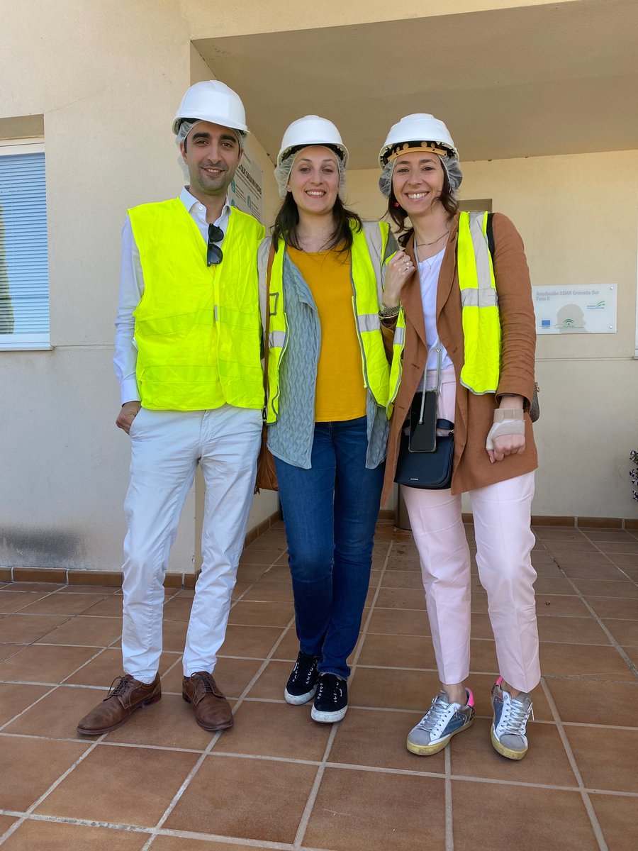 EnAtWo's tweet photo. E@W and @ComunediBari are in Granada for the CM of the @pocityf project. Today we had the possibility to visit an innovative and Energy self-sufficient water treatment plant. We thank all the partners of the consortium that gave us this interesting opportunity.
#SmartCity #H2020 https://t.co/vES8dehJhp