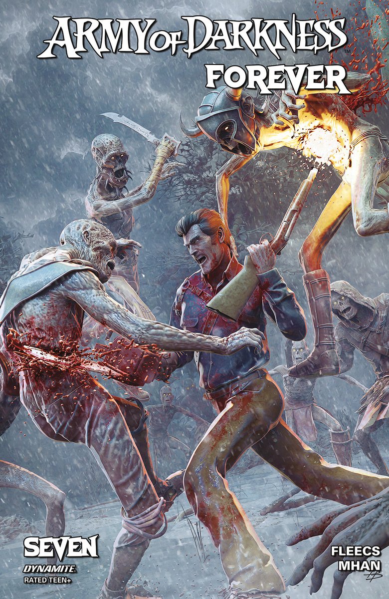 DynamiteComics's tweet photo. In stores this week, Army of Darkness Forever #7 with covers by Bjorn Barends, Arthur Suydam, Tony Fleecs, and Chris Burnham.

#armyofdarkness #tonyfleecs #popmahn #bjornbarends #arthursuydam #chrisburnham

https://t.co/JUifnQoN3N https://t.co/Kt2EFljENO