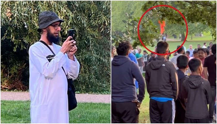 2) Majid Freeman also attended Janmashtami celebration event in Leicester and he was capturing photos & videos of celebration. Why so? He spread fake news that flags of Bajrang Dal were waved at the event & asked the Leicester police to remove the flags. But later, it was…