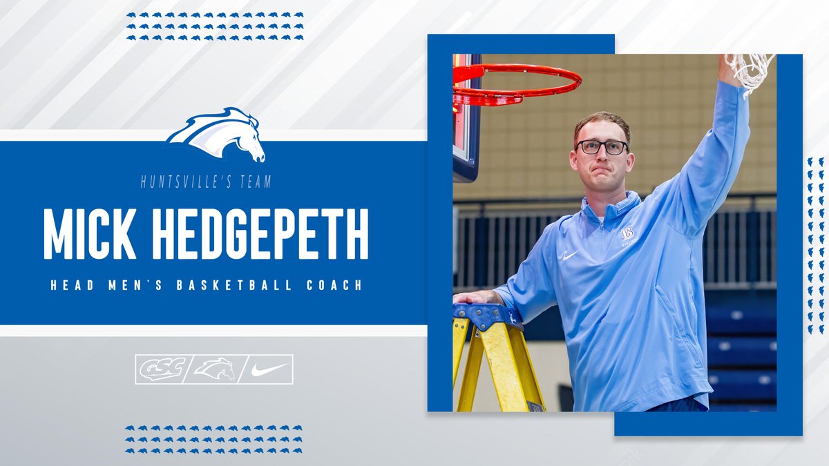 Welcome to Huntsville's Team, Mick Hedgepeth! A new era of @UAH_MBB has arrived. uahchargers.com/news/2024/4/16…