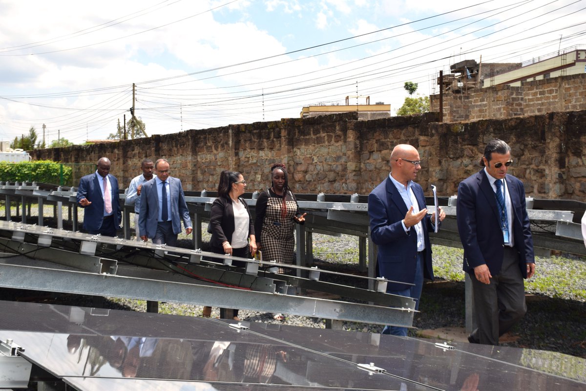 avsi_kenya's tweet photo. #Today, @FondazioneAVSI accompanied @UNESCO Regional Coordinator, Alexandros Makarigakis &amp; Prof. Fabio Santoni, Scientific Attache at @ItalyinKenya to @stkizitovti1 for a courtesy visit &amp; to explore opportunities in the green economy skilling sector.

#PeopleForDevelopment https://t.co/w1qMHAHxNG