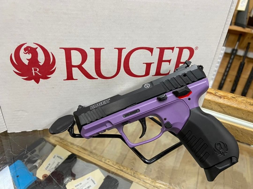 New arrivals!!

Purple Ruger SR22 .22LR #ruger #rugersr22 #purplepistol
