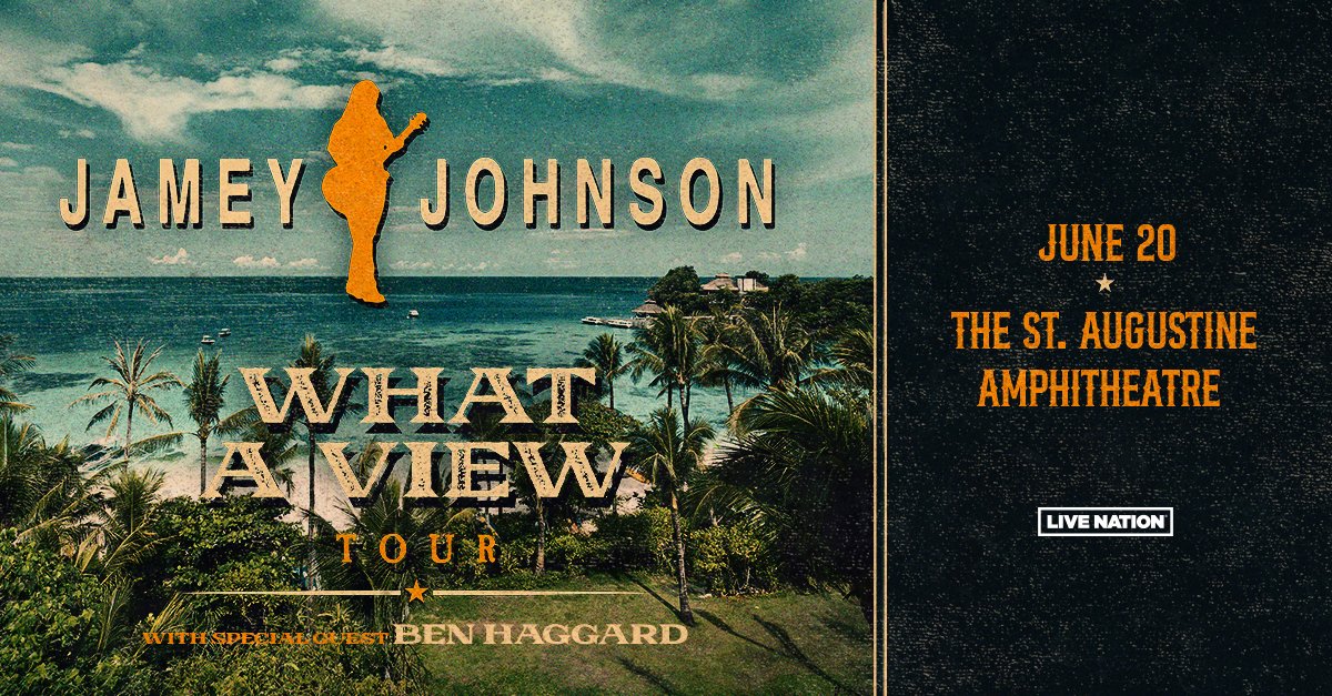 Jamey Johnson is coming to the St. Augustine The St. Augustine Amphitheatre on June 20th with special guest Ben Haggard! Tickets on sale Friday, April 19th at 10am! Win them before you can buy them at 991wqik.com!