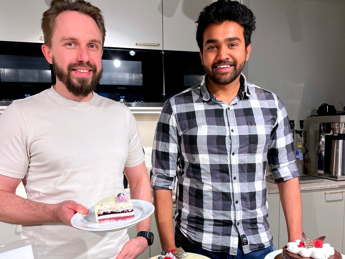 evoneering's tweet photo. ๐ Today was an absolutely delightful day at Evolution in Sweden as we gathered for our monthly birthday fika! ๐ Nothing beats celebrating our incredible team members with a spread of sweet treats! ๐ฉ๐ฐ Hooray Hooray! #EVOlutioneers #Celebrate #AnotherDayatTheOffice #OfficeLife https://t.co/LG8cglPvdj