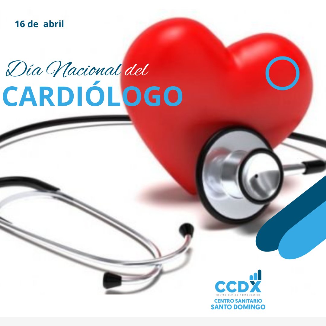 ccdx_rd's tweet photo. ¡Hoy es el Día del Cardiólogo! Este día se celebra en honor a los médicos especializados en el cuidado del corazón y el sistema cardiovascular.
¡Feliz Día del Cardiólogo!
#SaludCardiovascular #Prevención #CorazónSano
#SomosSalud #CCDX #DíaNacionalDelCardiólogo https://t.co/tPewmiuFox