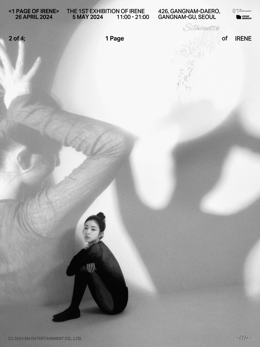 1 Page of IRENE 

🖼️ 2024.04.26 ~ 2024.05.05
@ 일상비일상의틈byU+
*월요일 휴관

📖🛒
Domestic Mall🍀bit.ly/3Uh1RCR
Global Mall🍀bit.ly/49HJ0p4

#IRENE #아이린 
#RedVelvet #레드벨벳 
#IRENE_EXHIBITION
#1_Page_of_IRENE