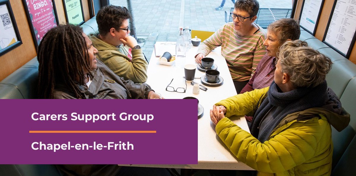 Come along to our Carers Support Group in Chapel-en-le-Frith for a coffee & chat and to meet other carers💙 📍Blythe House Hospice, Eccles Fold, Chapel-en-le-Frith SK23 9TJ 📅 Monday 22nd April 🕙 2pm – 4pm 📞For more information call Laura Daniels on 01773 833833