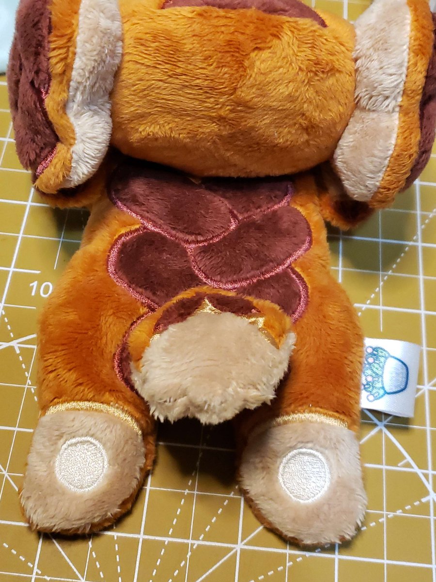 i never posted this, but i made a dachsbun plush over a year ago! 🐶🍞 maybe i'll make another one??