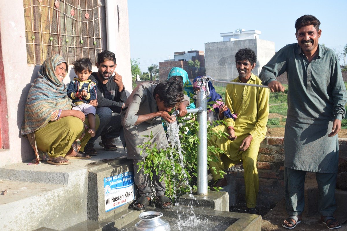 Ensuring access to safe and affordable water by installing the 400 tube wells at household level in the targeted UCs in Sialkot Punjab, Pakistan. This initiative aligns with SDG 06 and 13, aiming to provide clean water and combat #climatechange. 
With a focus on affordability and