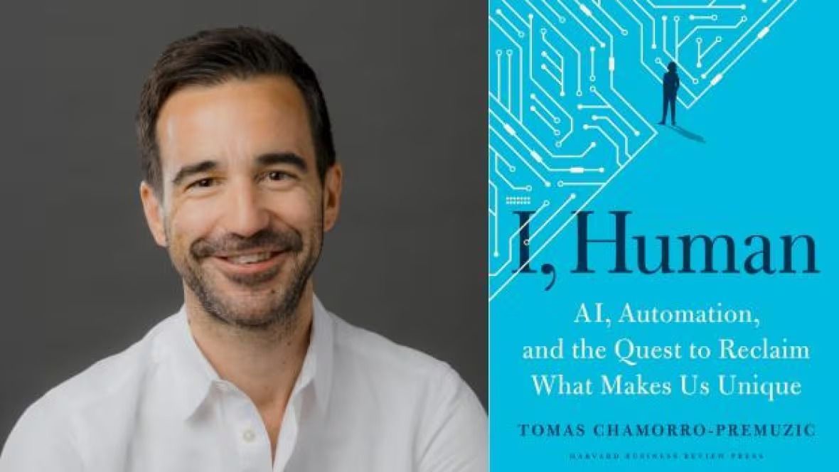 Dr Tomas Chamorro-Premuzic from @UCLPALS has published a new book called ‘I, Human' that explores, #AI and automation that was recently featured on @cbcradio. 👉 Find out more here: buff.ly/43kZW3f