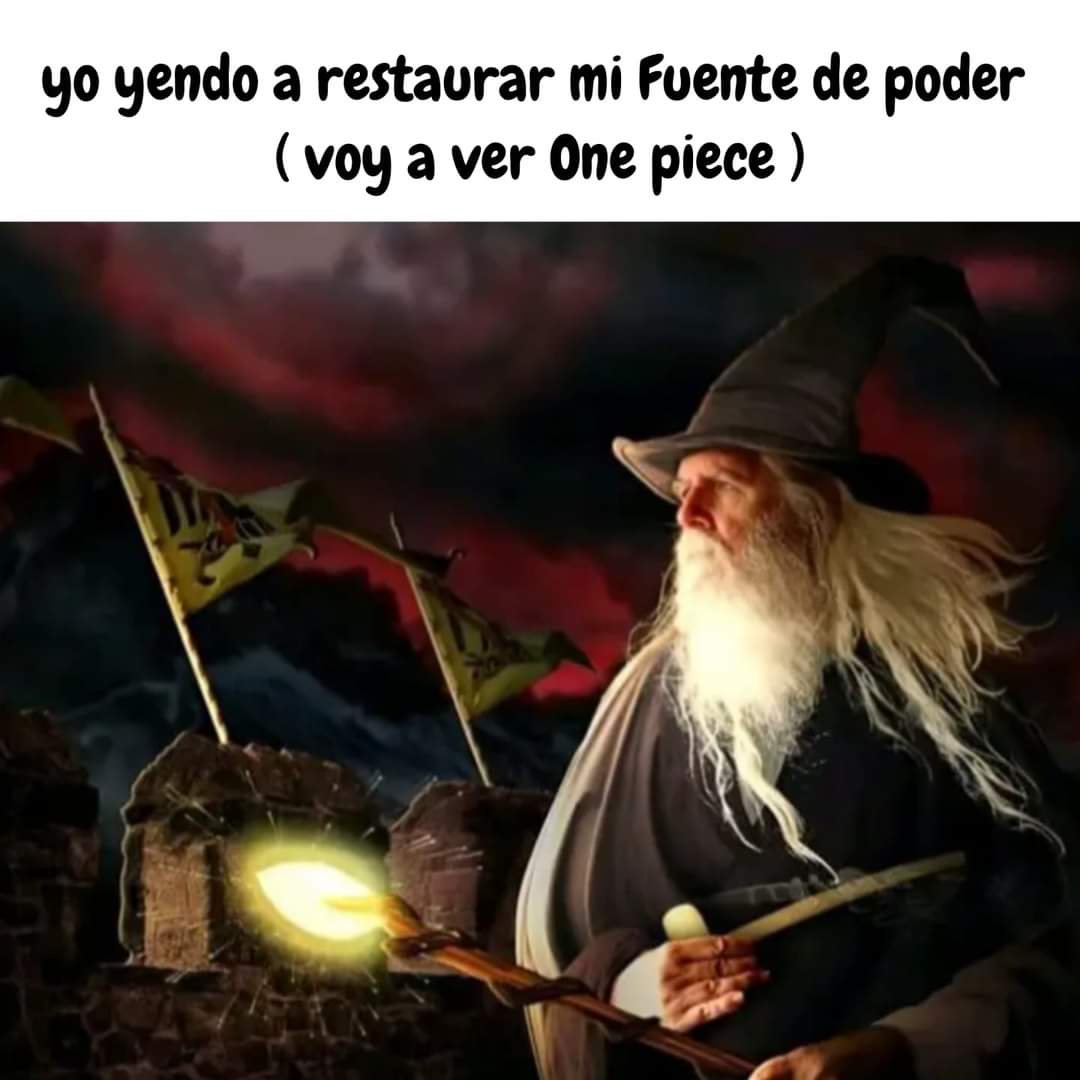 Yo esta semana que vuelve el manga de One Piece.