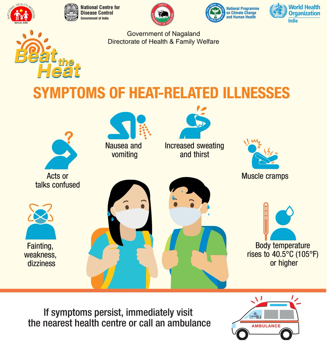 Identifying heat related Illness. #BeatTheHeat☀️ #Prevention #Precaution