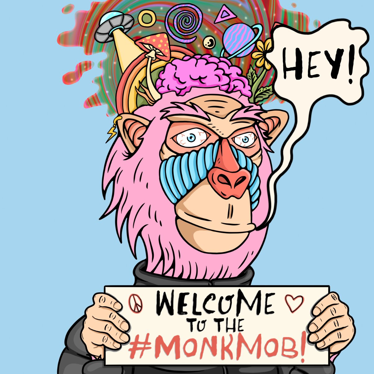 nft_bleu's tweet photo. @SwayMolina @frankenminer @mindfulmonkz Welcome Sway 🫶 #LFMonk #MonkMob https://t.co/lJ13nOXfUz