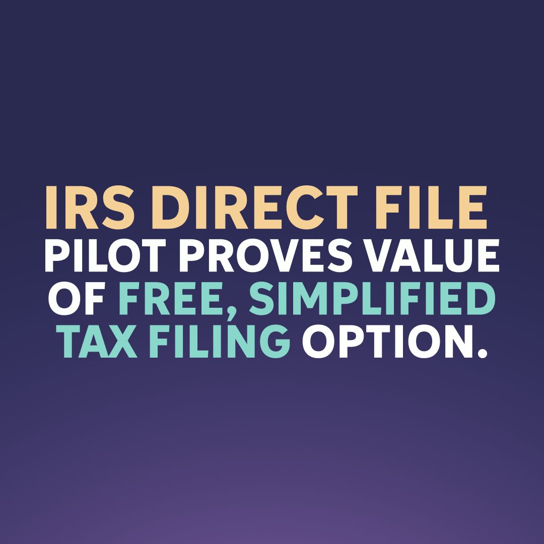 NEW: On the heels of Tax Day, the Better IRS campaign and the Coalition for Free and Fair Filing detail the success of IRS Direct File, celebrated by taxpayers and experts as a critical step towards free, fair tax filing for all. Read the full report: betterirs.us/report