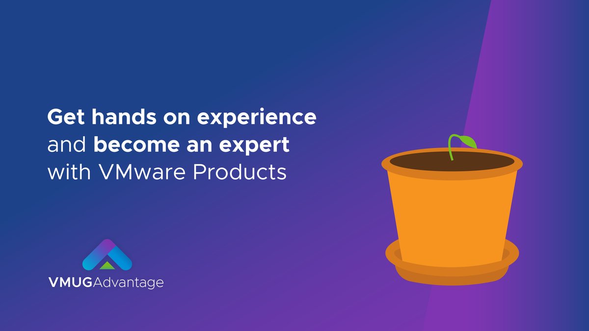 Gain the technical skills to boost your career with exclusive access to 365-Day evaluation licenses for 20+ #VMware solutions. @myVMUG Advantage has everything you need to set yourself up for that next promotion. 🌱 Join us to #GoandGrow! ow.ly/3Qg250R5RSr