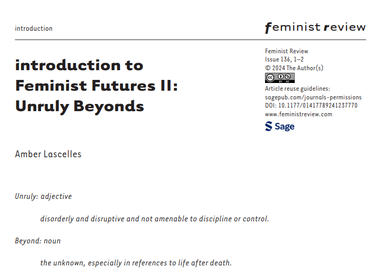 Feminist Review tweet media