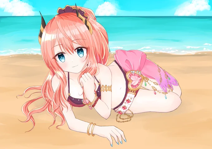 昨年描いたスズナ。少し手直ししてみた 