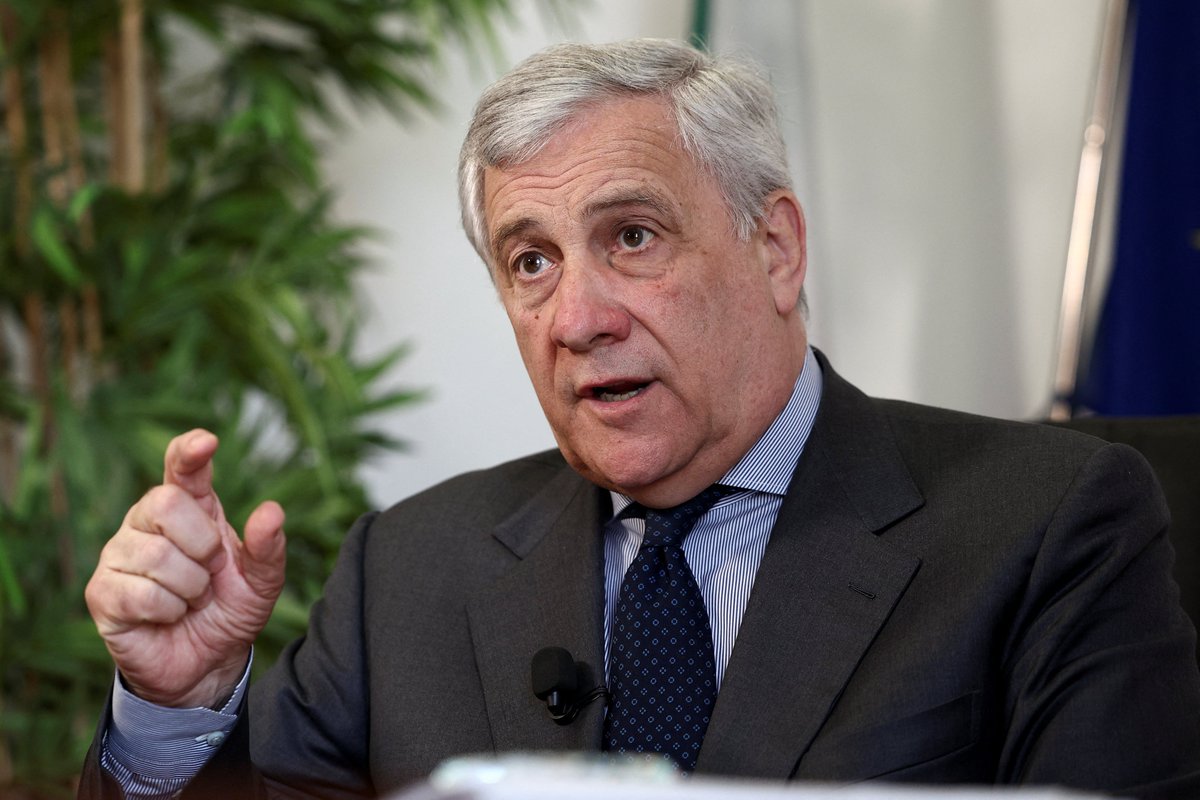 İtalya Başbakan Yardımcısı ve Dışişleri Bakanı Antonio Tajani: 'Filistin devleti kurulması halinde diğer ülkelerden kuvvetlerle asker göndermek de dahil barış için çalışmaya hazırız.' (ANSA)