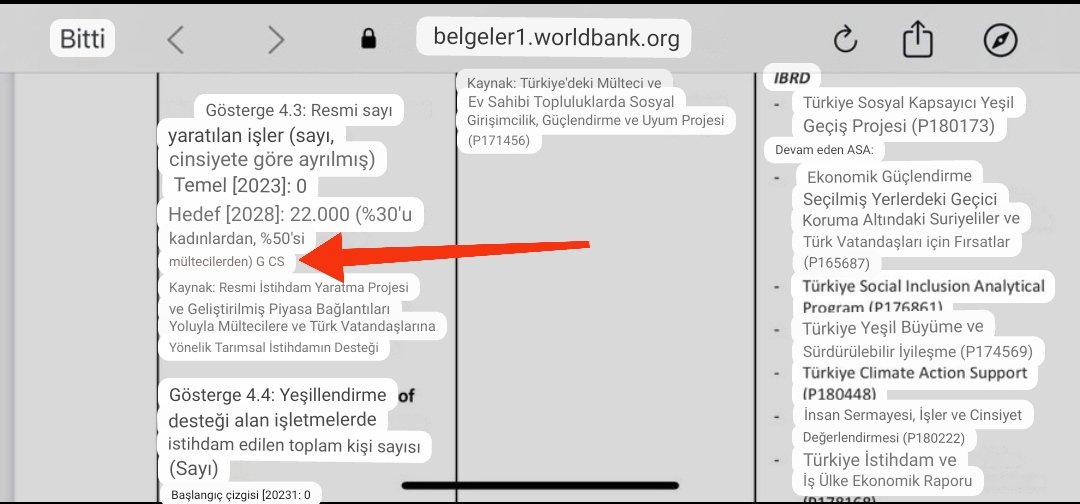 @agahergin @ajans_muhbir Dünya bankasından sığınmacılar burada kalsın yarısını istihdam edin kredi verelim demişler. Bunlar kabul etmiş. Ondan dokunmuyorlar.