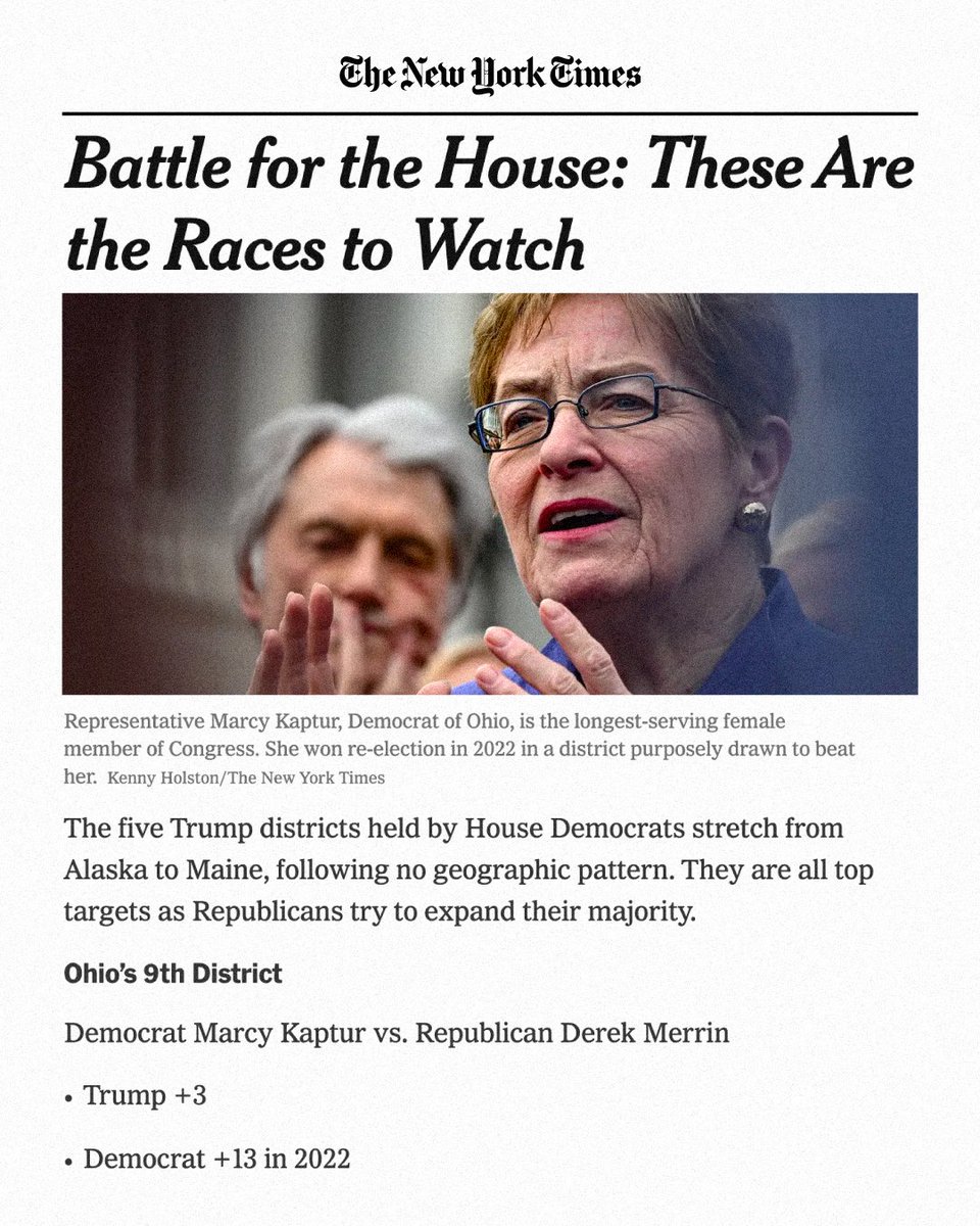 The country is watching our state as we determine control of the U.S. House. @Marcy_Kaptur stands between extreme politicians and their extreme anti-worker, anti-choice agenda. She must remain northwest Ohio's trusted voice in Congress.