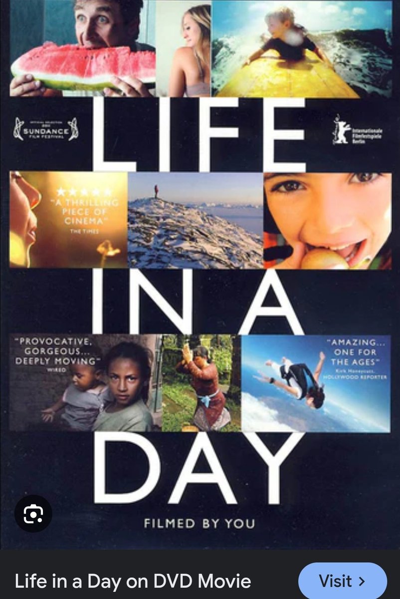 InspirePod's tweet photo. @Gibboanxious Life In A Day ATM, the first of the 2 https://t.co/UWXNu1tYO5