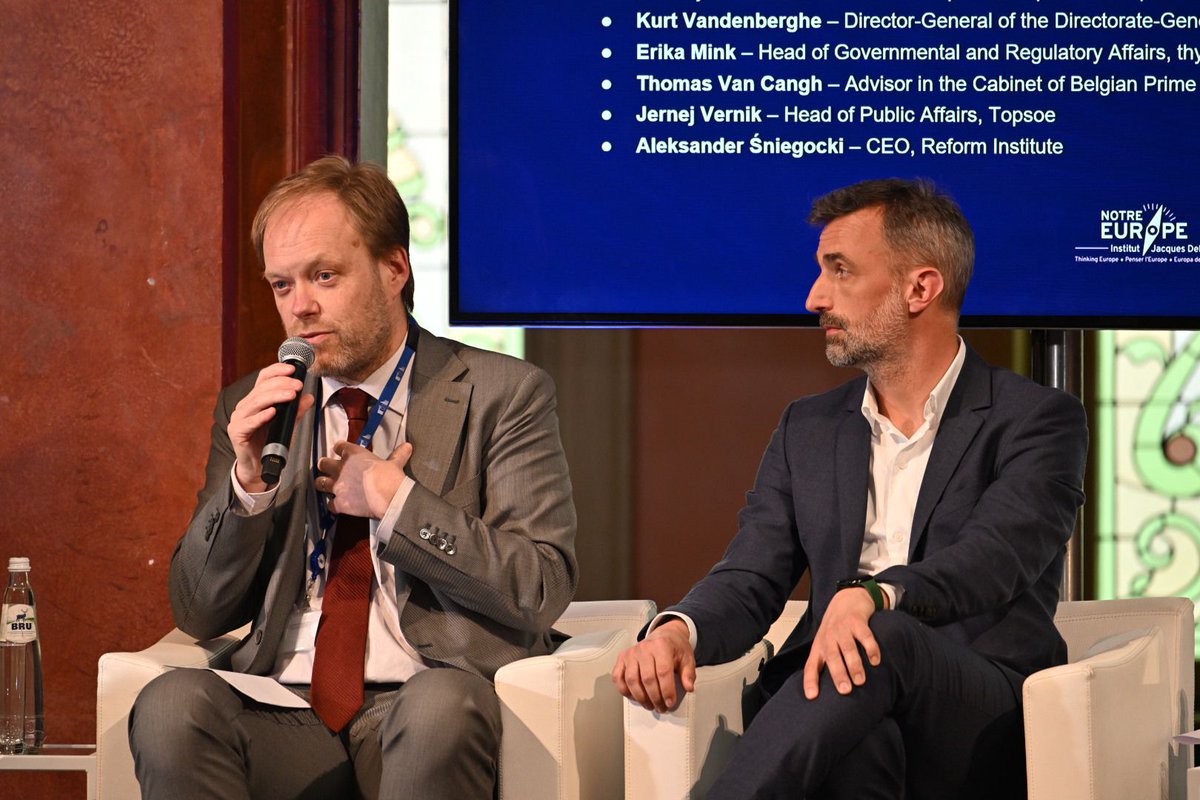 ♻️ Wie kann die europäische Wirtschaft ihre Wettbewerbsfähigkeit stärken? Das war die Leitfrage des Panels “Fostering Industrial Competitiveness” heute auf der Konferenz in Brüssel.