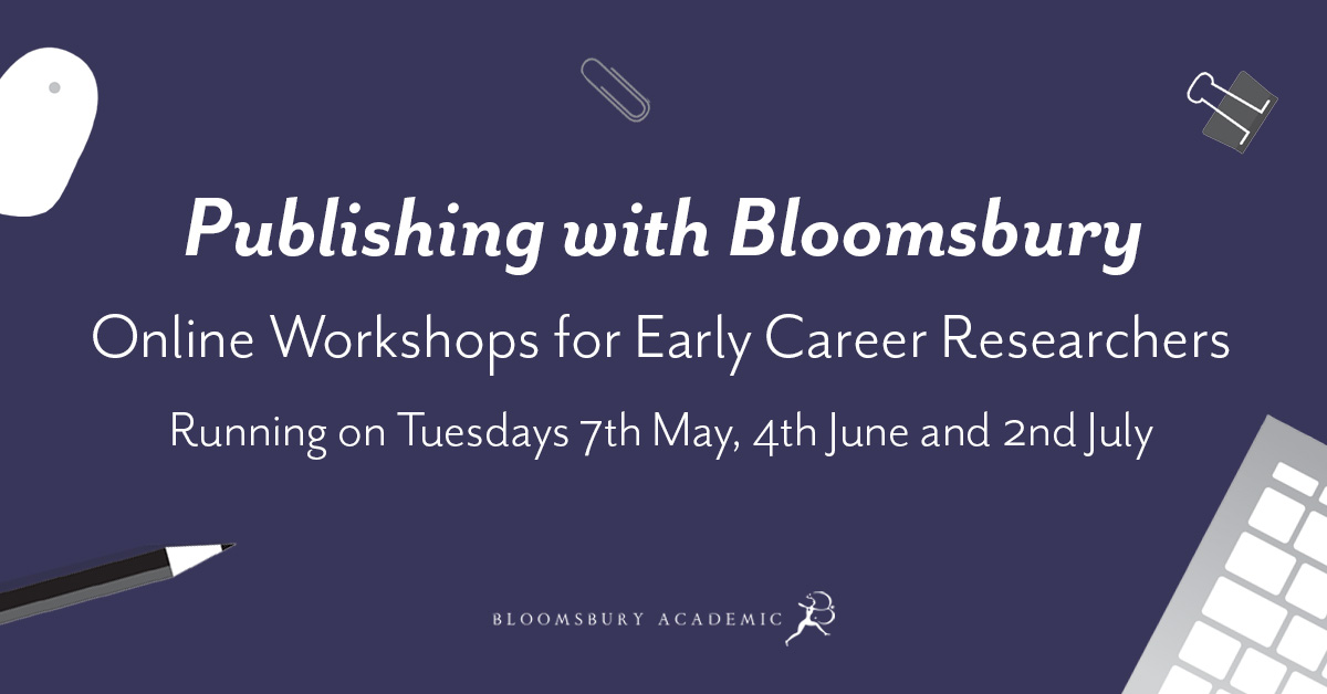 New dates announced! Join us to learn what's involved in publishing your first academic book with us. + on 2 July we'll be joined by✨special guest✨Marie-Pierre Moreau @mpsmoreau, co-editor of the Bloomsbury Gender and Education series. Book your spot: bit.ly/3vLpPgm