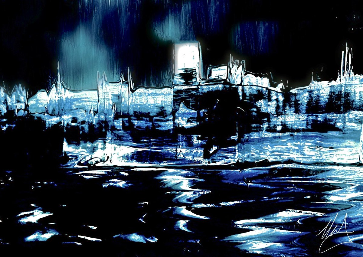 KirstyJ80's tweet image. Last piece of artwork for a while. 
Not sure if I mentioned it (maybe just a few times) but I have a SOLD OUT art exhibition to prepare for this Saturday 😬 #fndaware #art