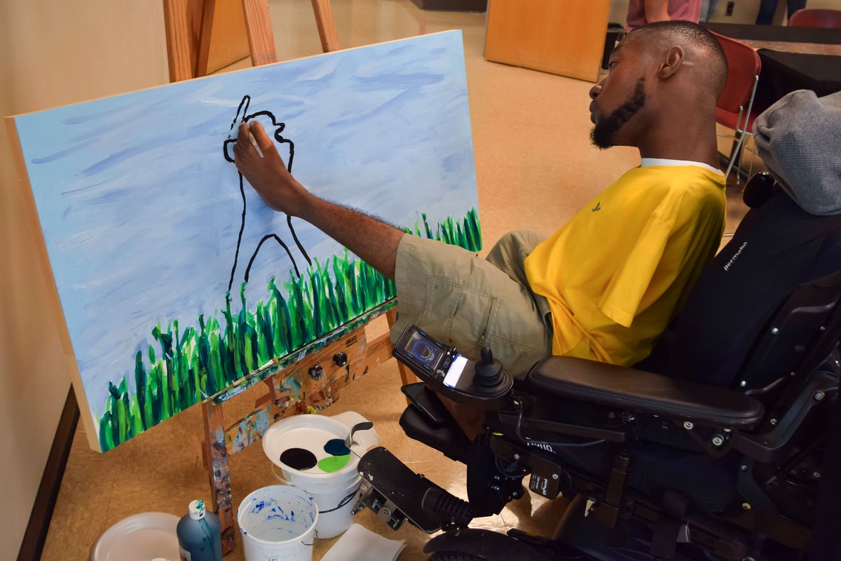 Support our T.K. Martin Center by joining us for the third annual art auction on April 20, 10 a.m.-noon. The event benefits the center’s Express Yourself! art program for individuals with disabilities. 🎨 Learn more: buff.ly/4aUkbHp