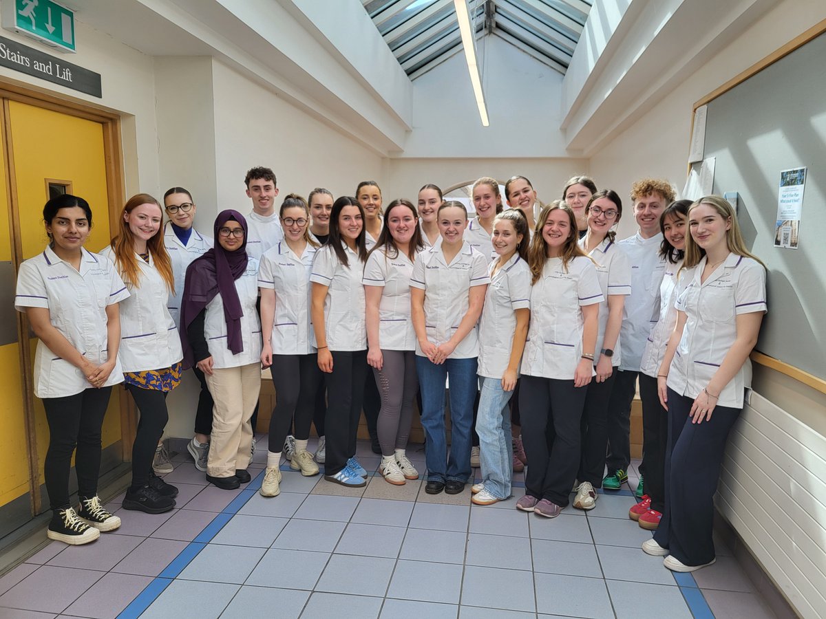 Best of luck to our Year 2 students starting a 10-week placement this week! They are all set and looking forward to the progress they will make over the next few months. 

Many thanks, as always, to all the dietetic teams and services that are supporting their learning.