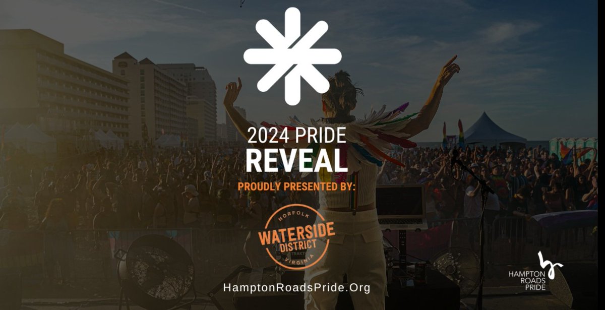 BE THERE for @HRPrideVA Reveal Thu 5/2 6:30 pm ~ Great local food, drinks, networking, queens & dancing + unveiling plans for Pride Celebrations, Pride 365 events & Regional Partners 🎇 facebook.com/events/4409448… 🏳️‍🌈🏳️‍⚧️ @ILoveLGBTPride @ILoveGayVA #visitgayva #HamptonRoadsPride