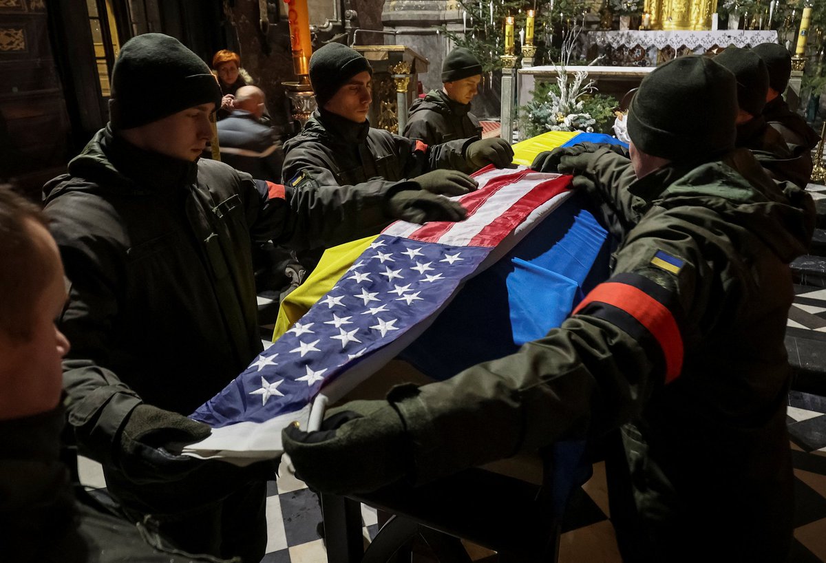 Alot has been said about the USA 🇺🇸 lately. A quick reminder, 53 🇺🇸 Americans have laid down their lives in Ukraine 🇺🇦 fighting for a common good of shared values. They aren't our enemy, and they to are also suffering from fringe minority extremist using political loop holes