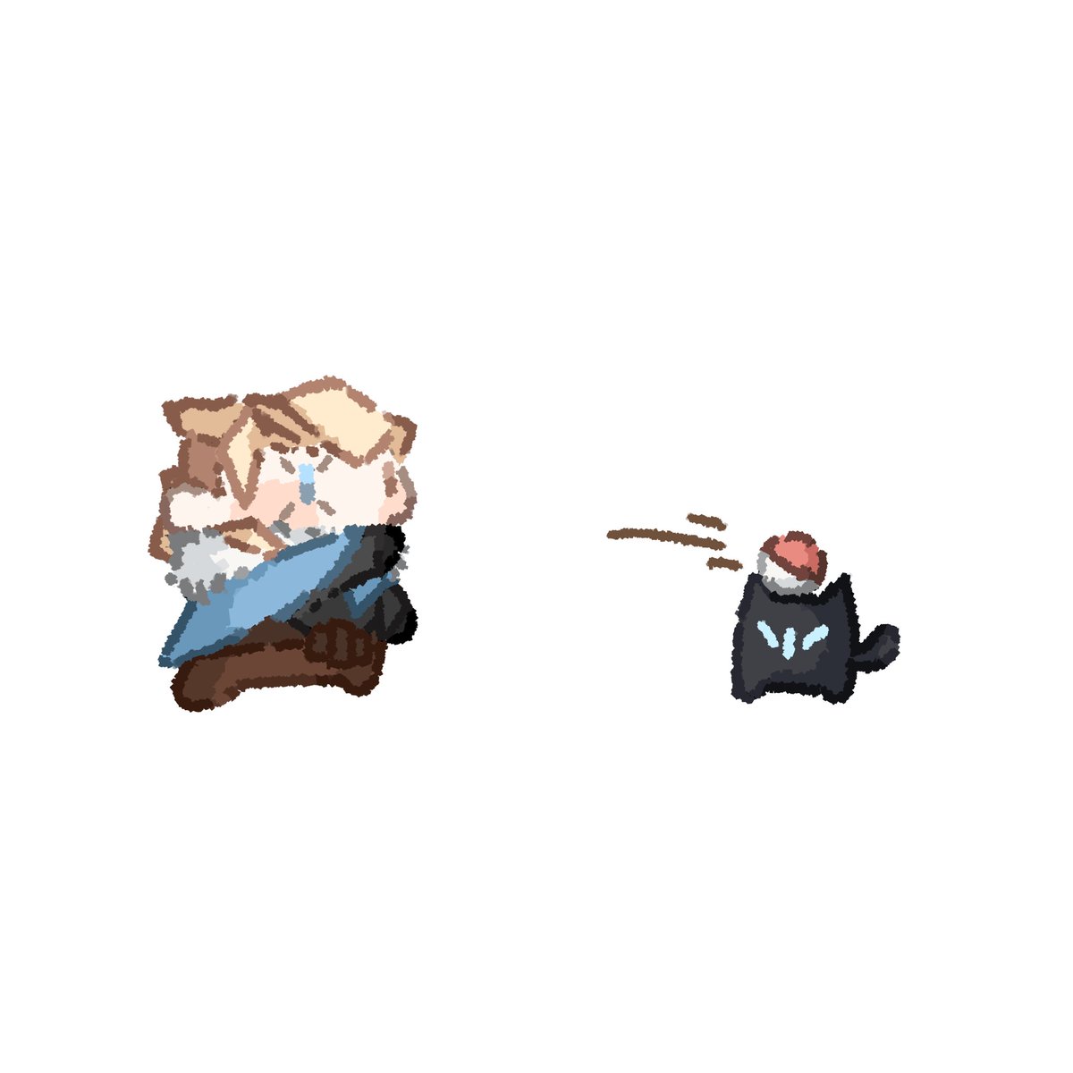 Who's that pokemon? 
#Sova #Omen #ValorantArt