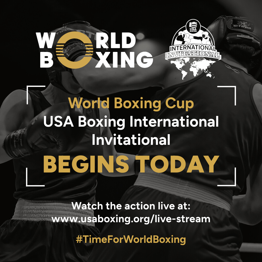 The World Boxing Cup: USA International Invitational kicks off today in Pueblo, Colorado.   To watch live and get more information, visit: usaboxing.org/2024-internati…   #TimeForWorldBoxing #PathwayToParis #Paris2024 #OlympicBoxing #Boxing