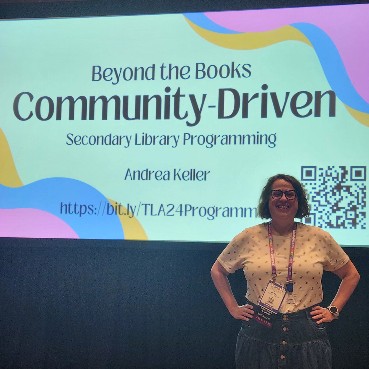 Hopefully my participants walk away with some ideas they can use in their own library! #txla24 #tasl