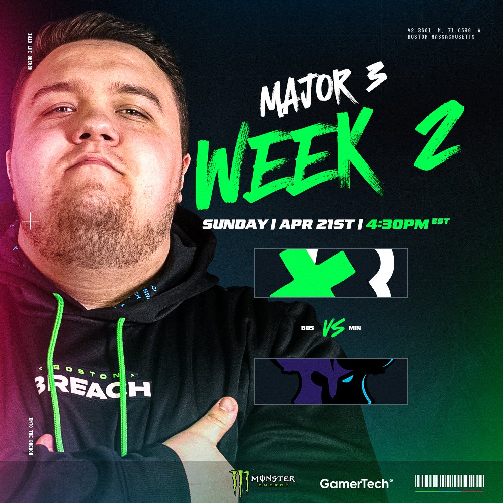 Eyes forward. 

🗓️ April 21st
🆚 ROKKR
🕟 4:30pm ET

#EmbracetheElements | <a href="/CODLeague/">Call of Duty League</a>